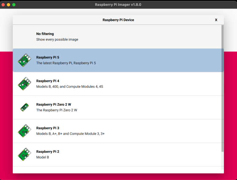Configuration d’un Raspberry Pi — image 1